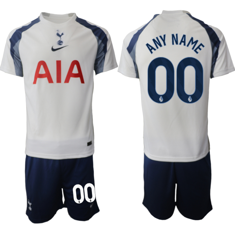 Men 2025-2026 Club Tottenham home White customized Soccer Jersey